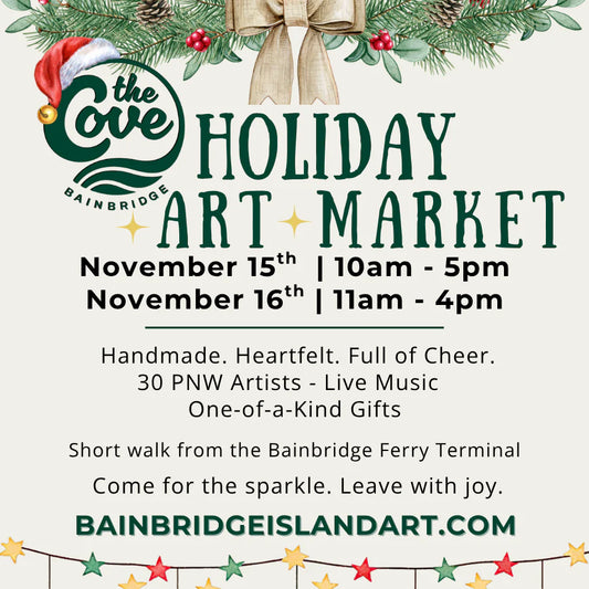 The Cove Holiday Art Market: 11/15 - 11/16