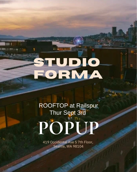 STUDIO FORMA : ROOFTOP AT RAILSPURS | SEPTEMBER 3RD