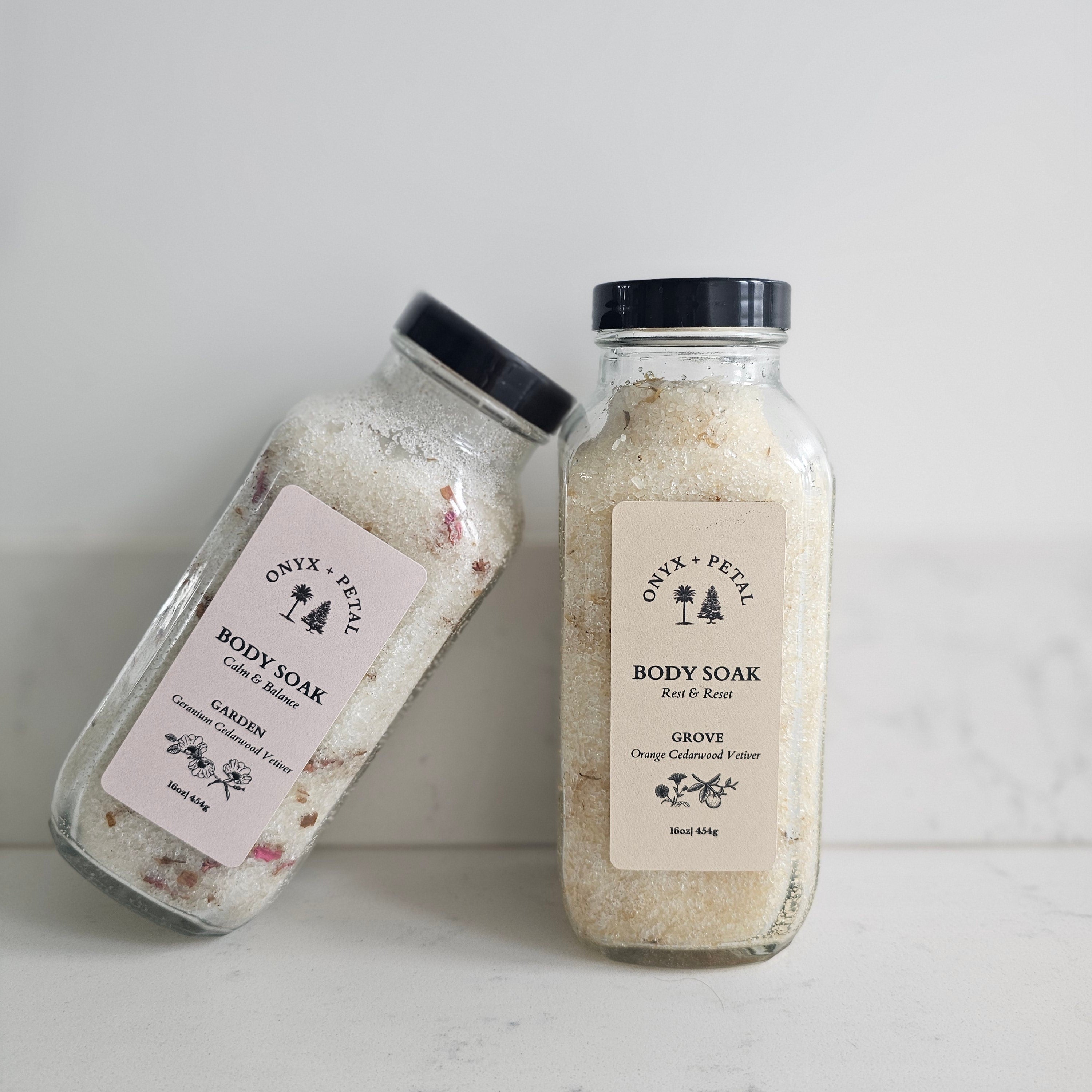 BODY SOAK – ONYX + PETAL