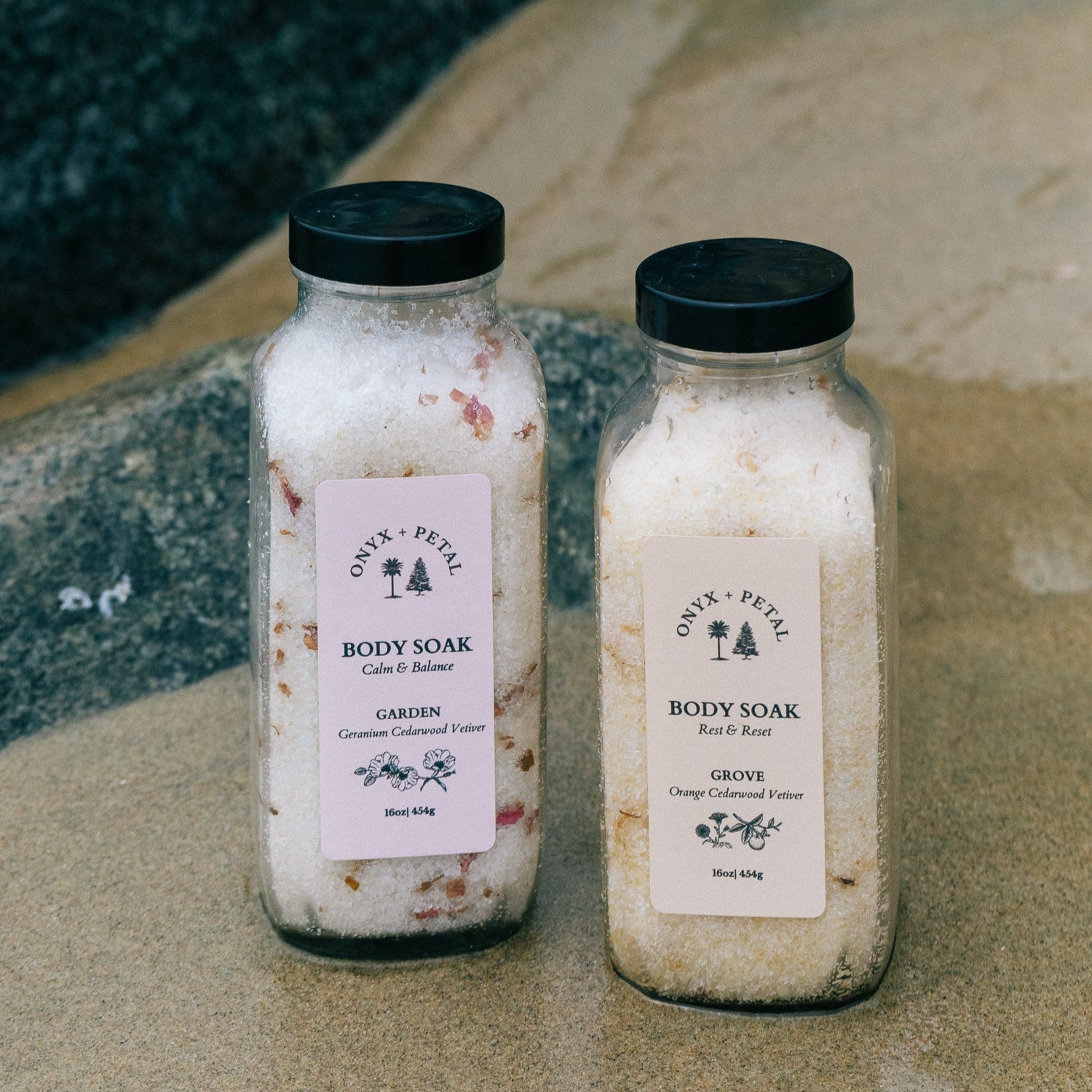 BODY SOAK – ONYX + PETAL